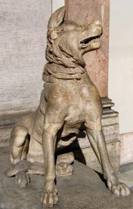 Молосская собака. Музей Ватикана. Рим